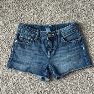 Justice Blue Denim Shorts